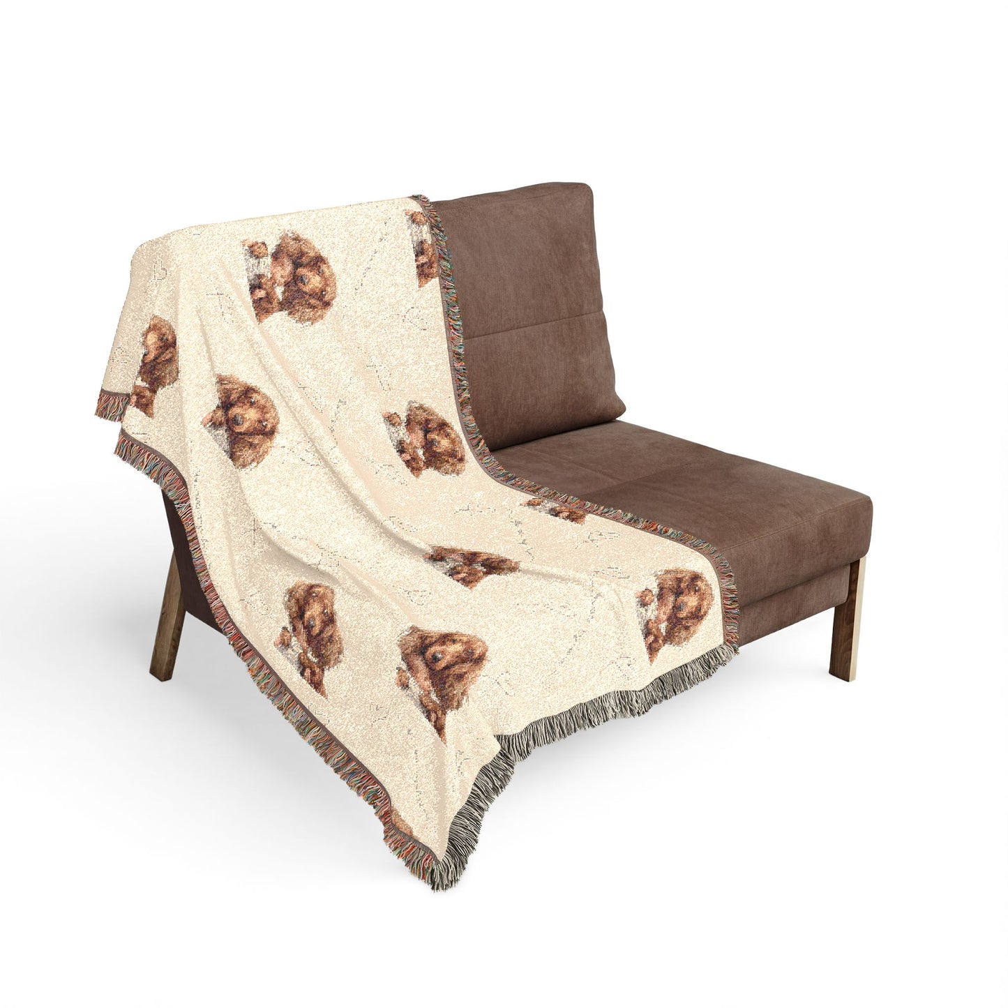 Doxie Dog Woven Blanket