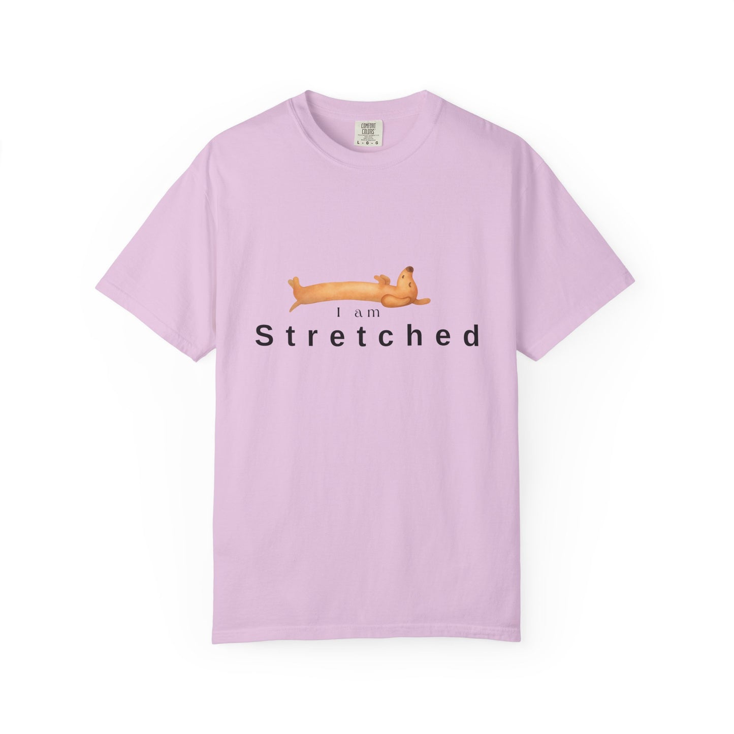 I am STRETCHED (I am STRESS) T-Shirt — Relaxed Mental Health Graphic Tee