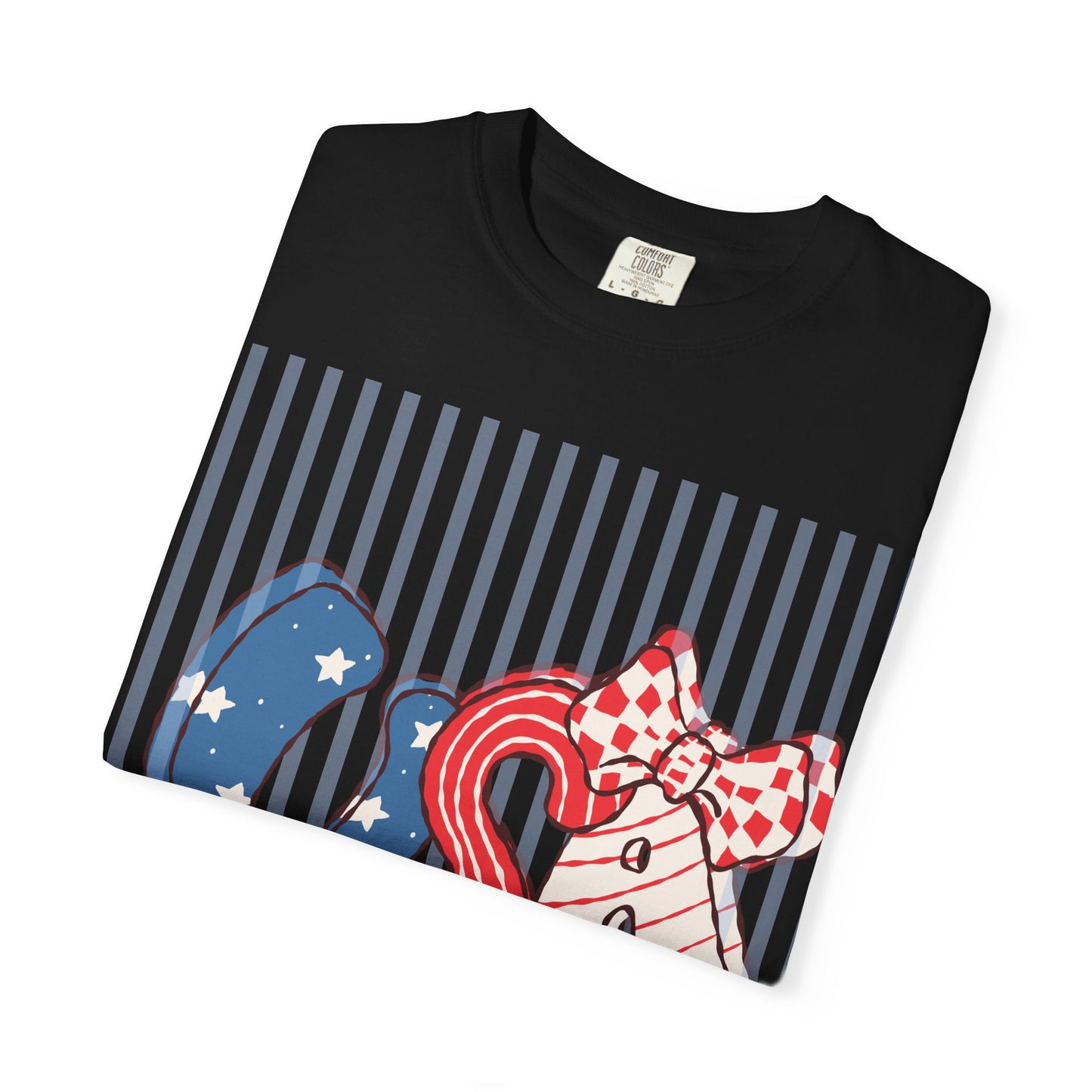 4th of July USA Balloon Letters T-Shirt