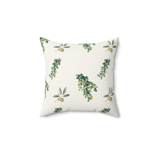 Eucalyptus Sprig Decorative Throw Pillow