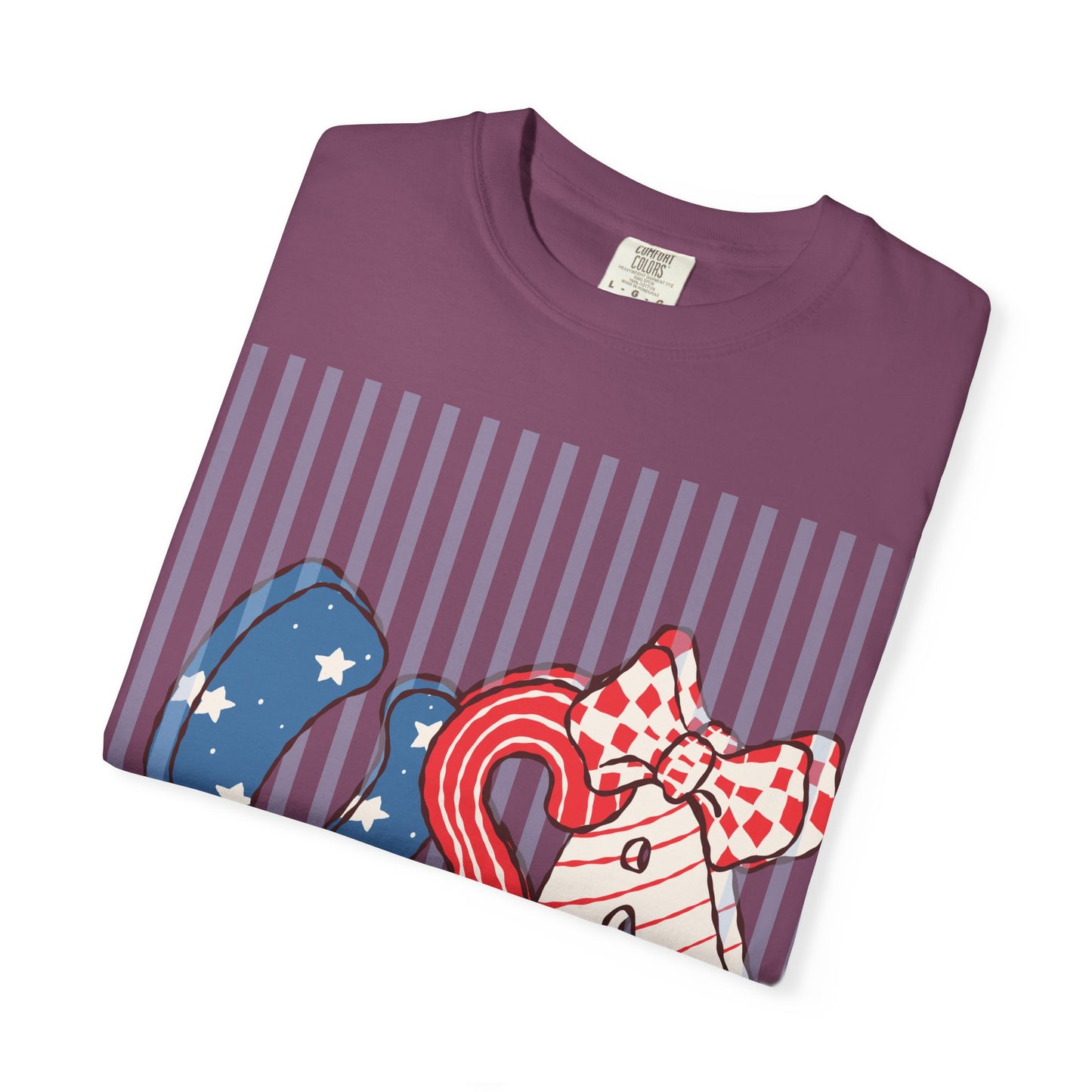 4th of July USA Balloon Letters T-Shirt