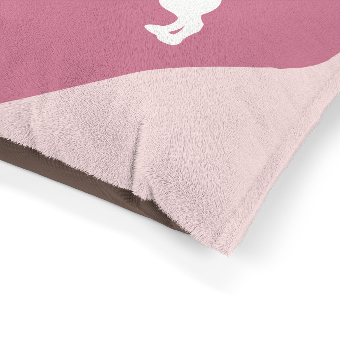 Pink Dachshund Heart Pet Bed — Cozy Plush Dog Bed for Dachshund Lovers