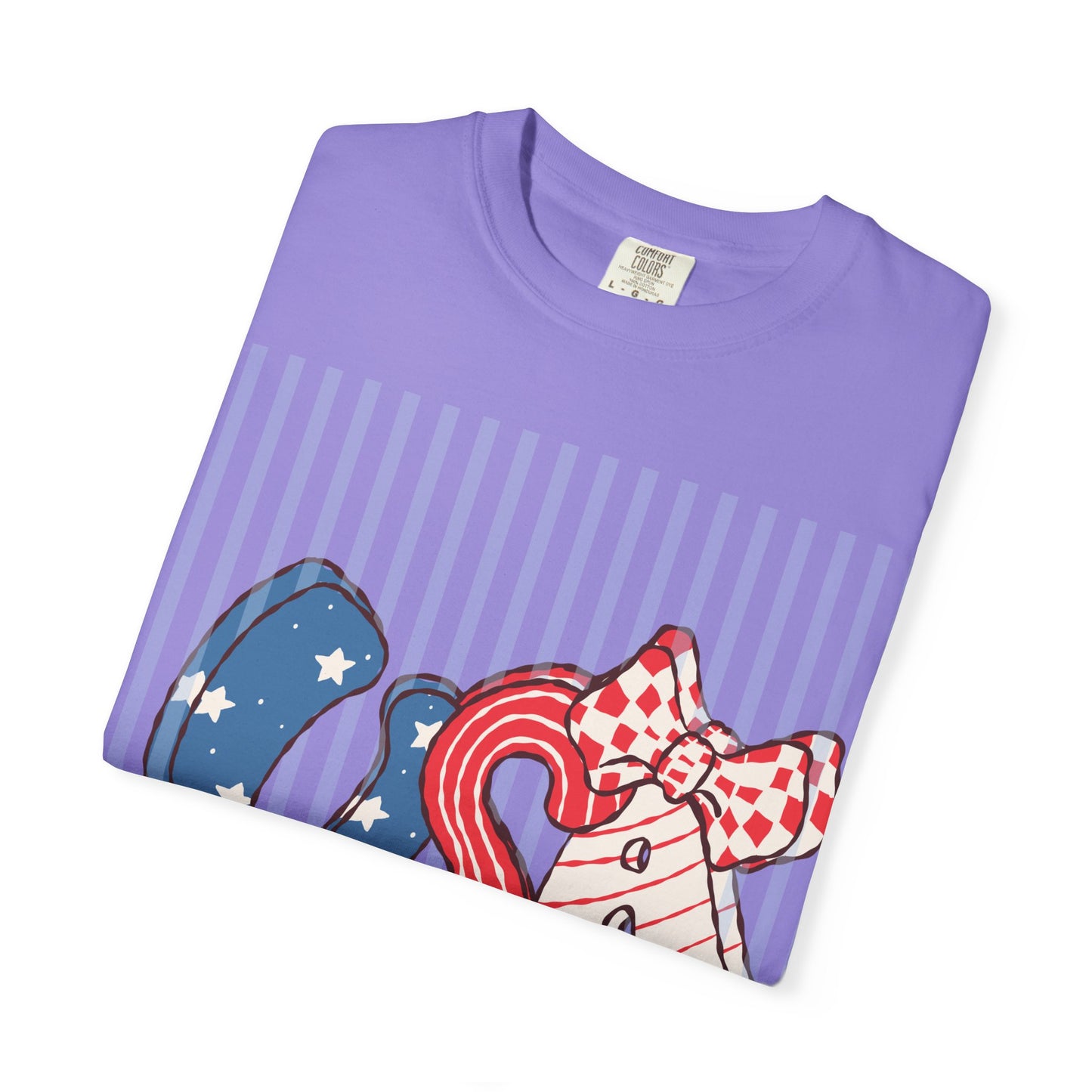 4th of July USA Balloon Letters T-Shirt