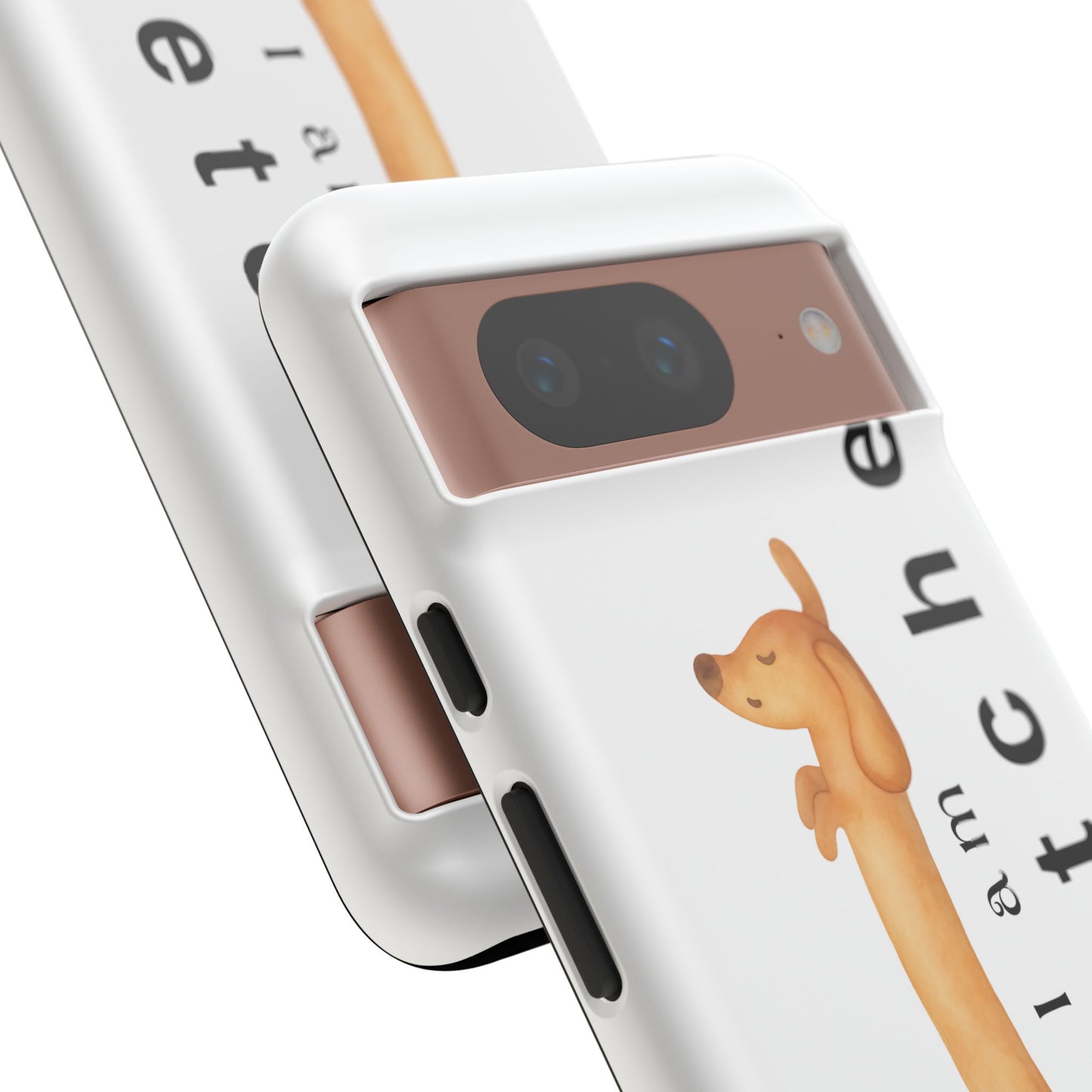 I Am Stretched Dachshund Phone Case — Cute Sausage Dog Protective Cover
