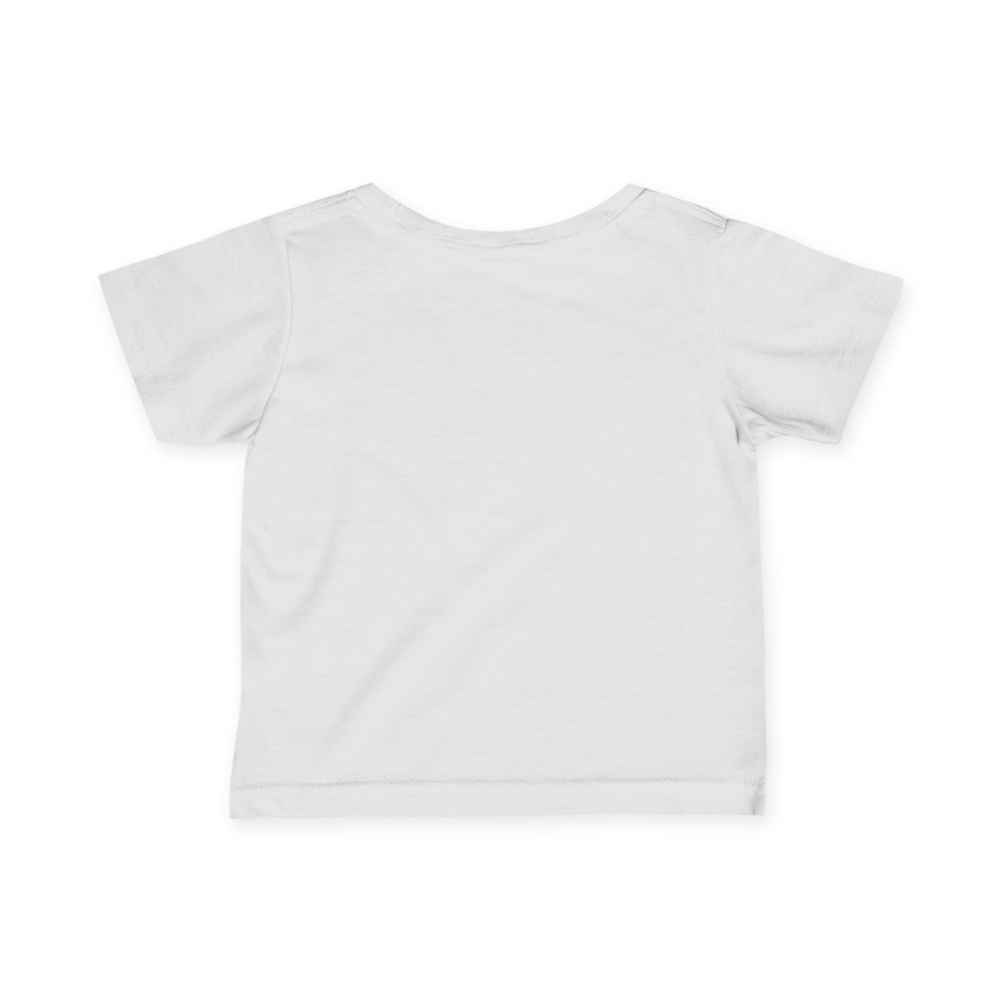 Infant Tee with Puppy and Baby Duckling Illustration — Cute Newborn Baby Shirt