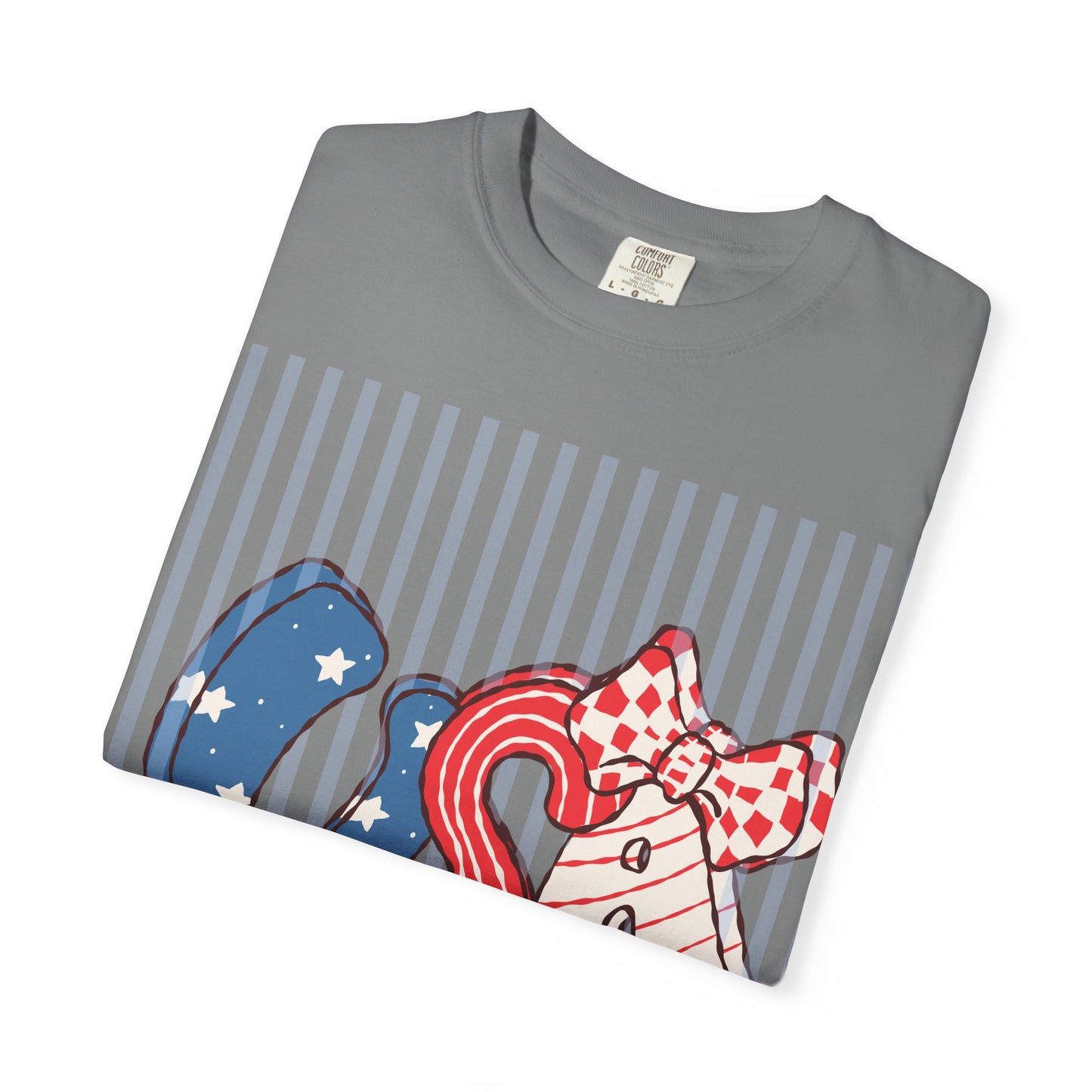 4th of July USA Balloon Letters T-Shirt
