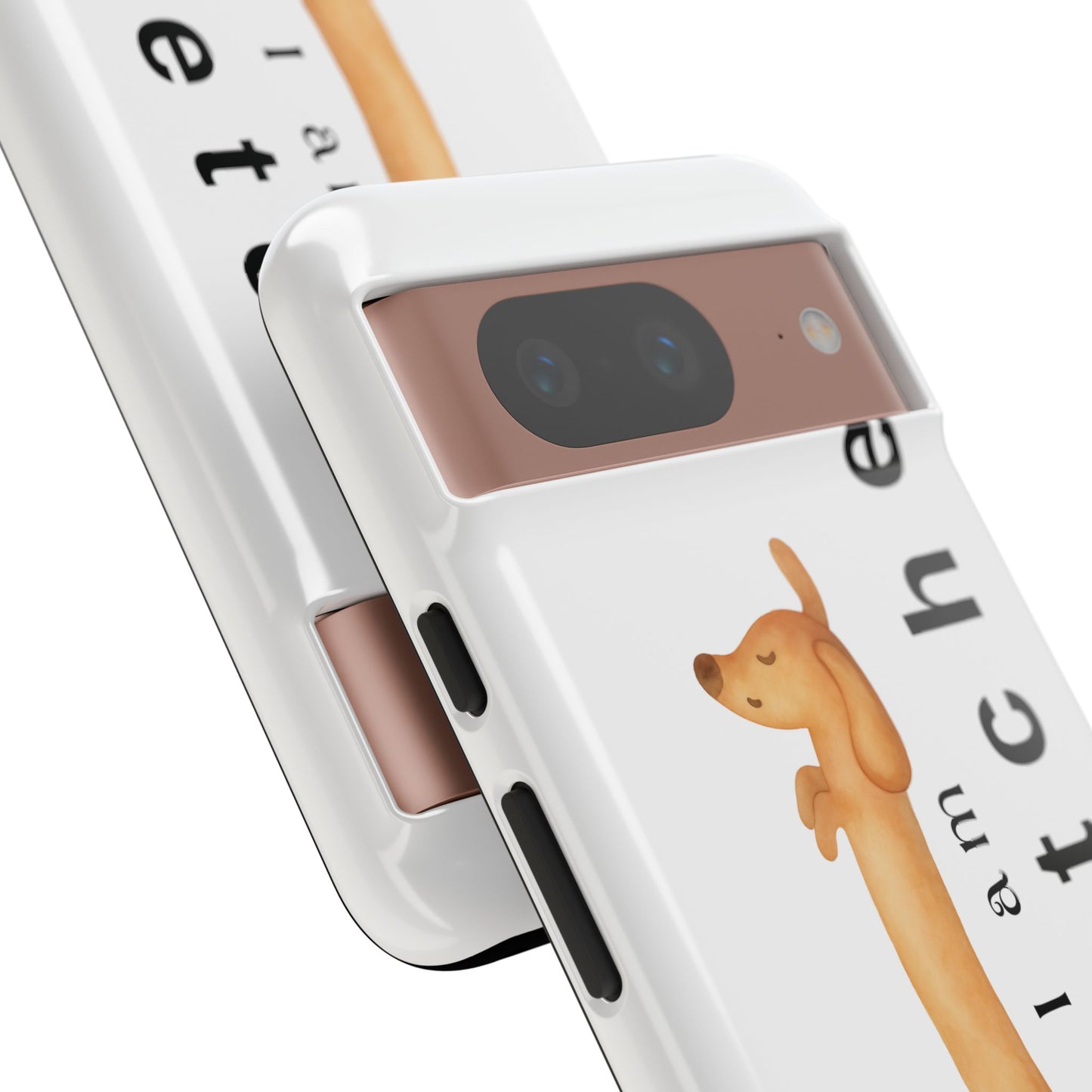 I Am Stretched Dachshund Phone Case — Cute Sausage Dog Protective Cover