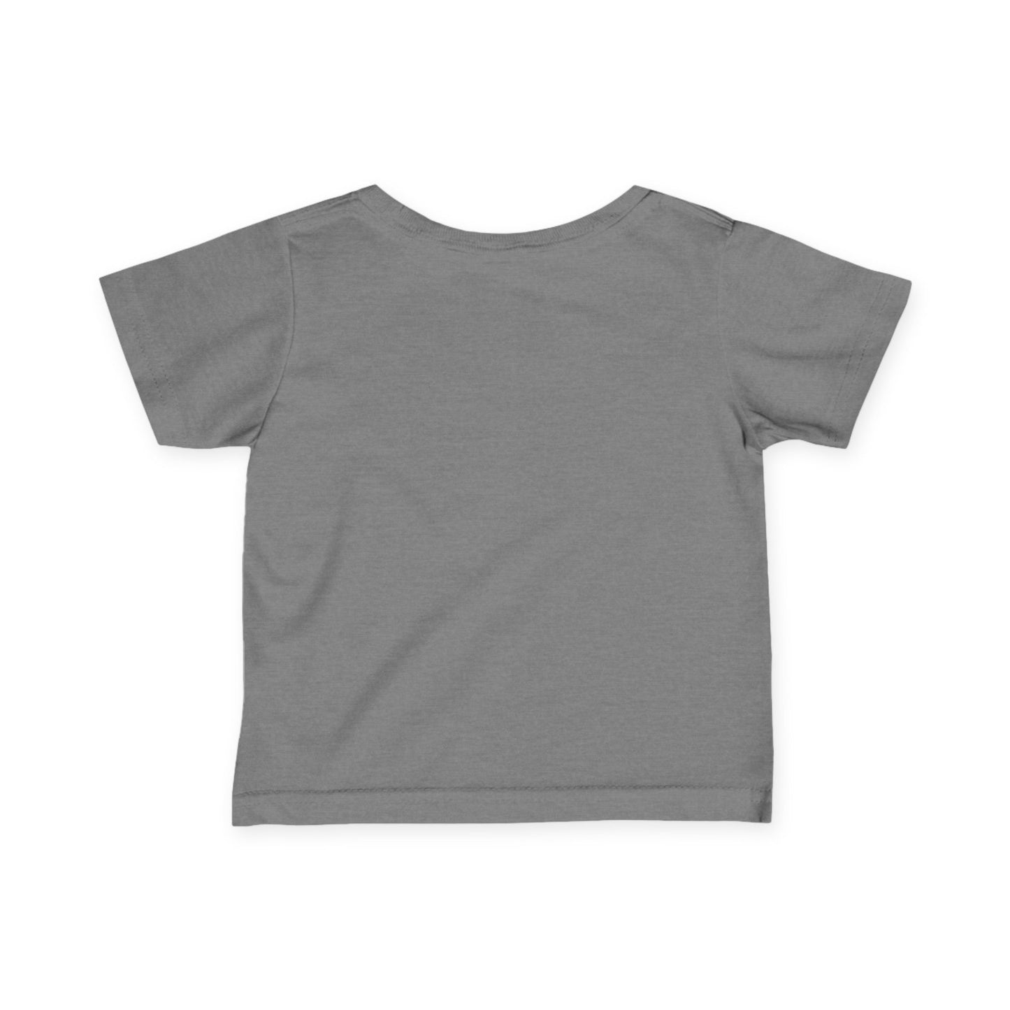 Infant Tee with Puppy and Baby Duckling Illustration — Cute Newborn Baby Shirt