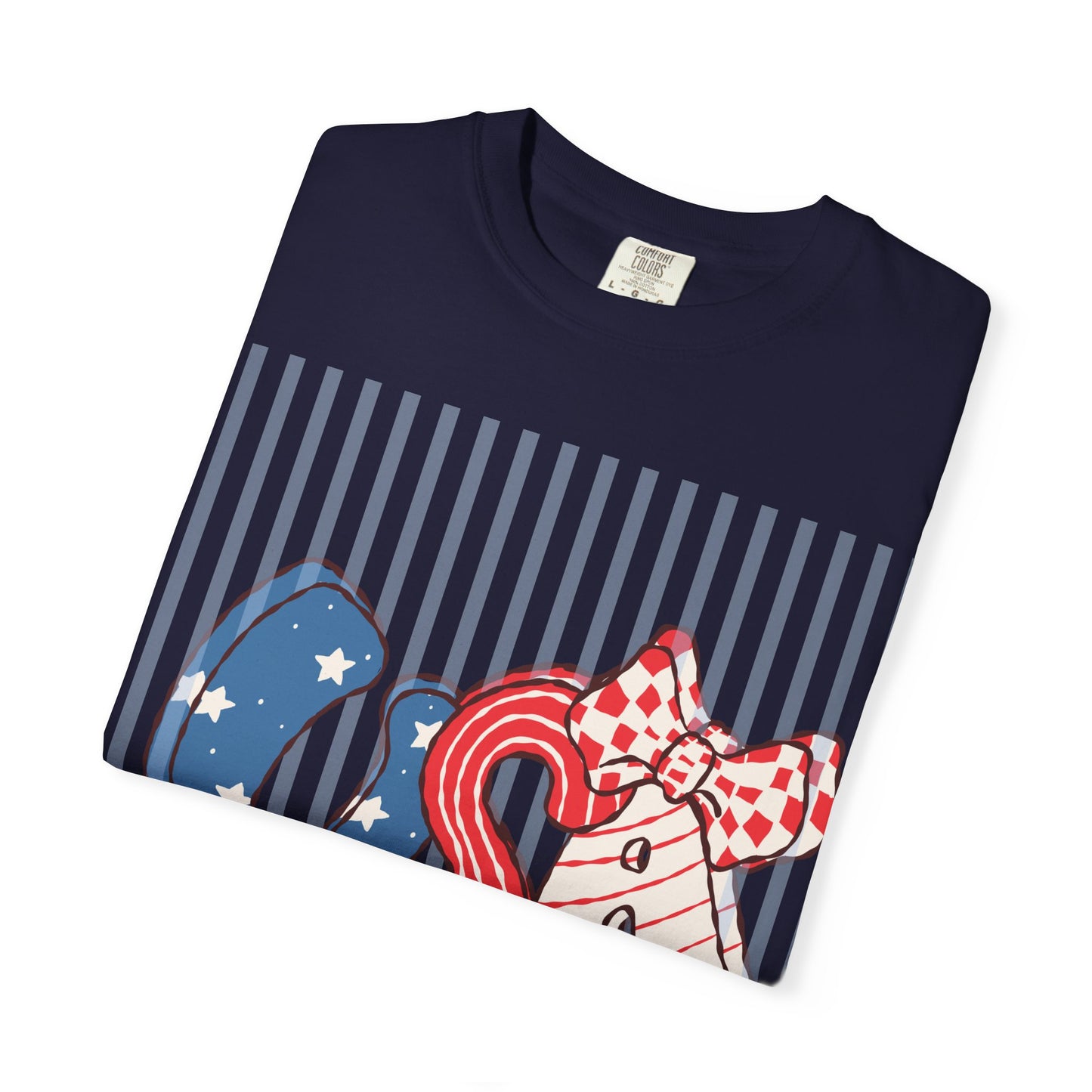 4th of July USA Balloon Letters T-Shirt