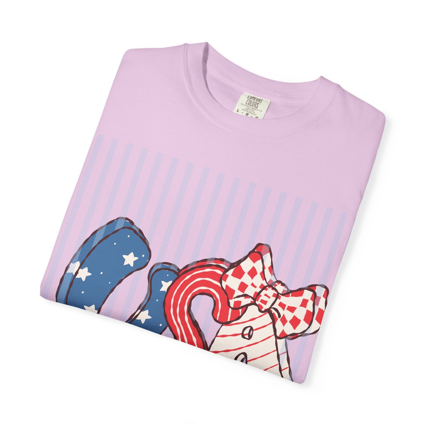 4th of July USA Balloon Letters T-Shirt