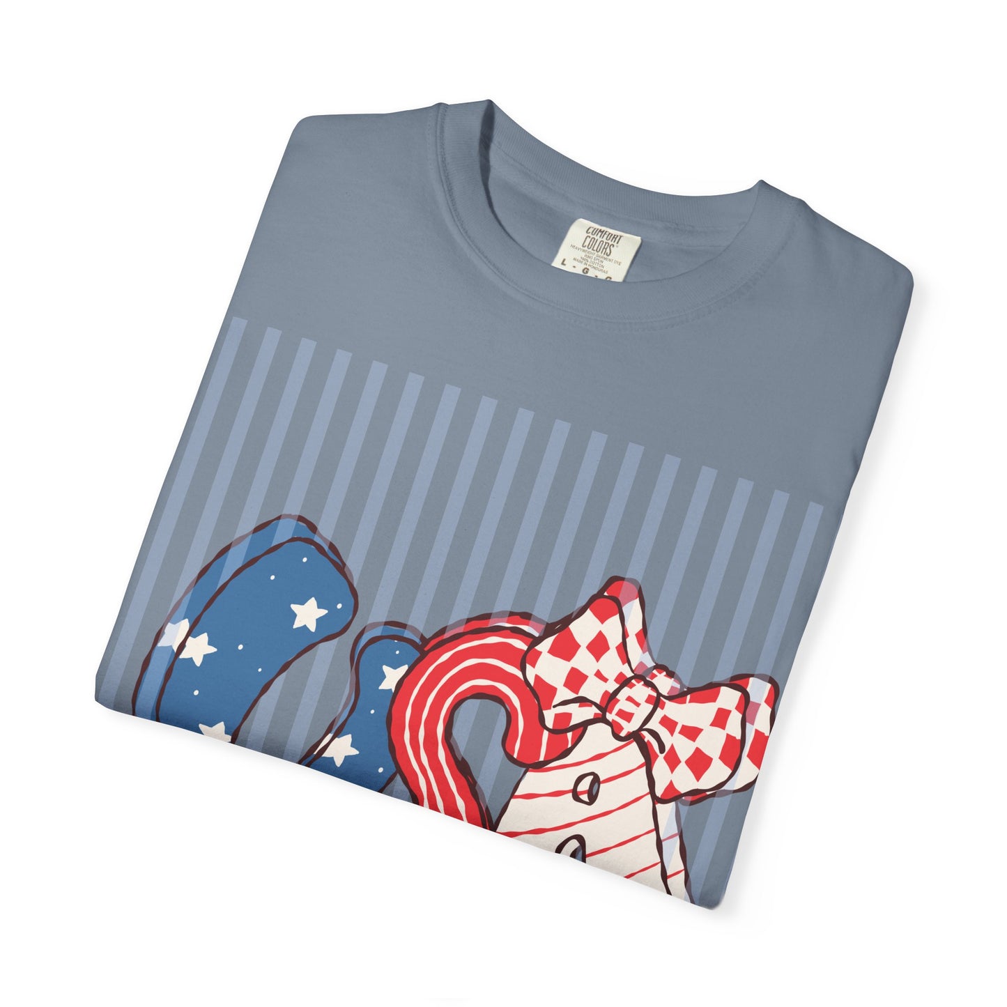4th of July USA Balloon Letters T-Shirt
