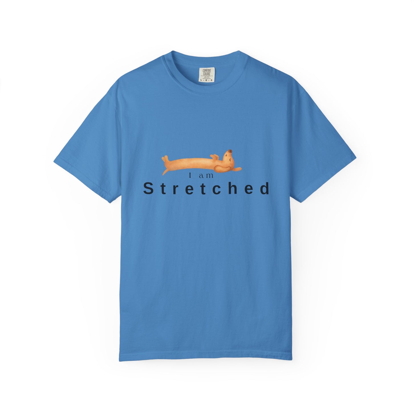 I am STRETCHED (I am STRESS) T-Shirt — Relaxed Mental Health Graphic Tee
