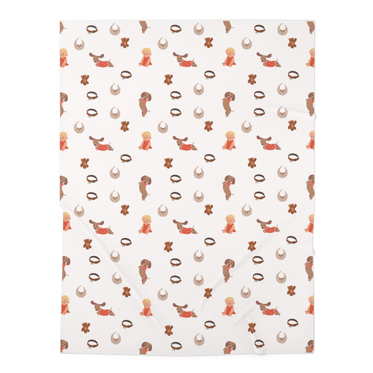 Doxie Baby blanket