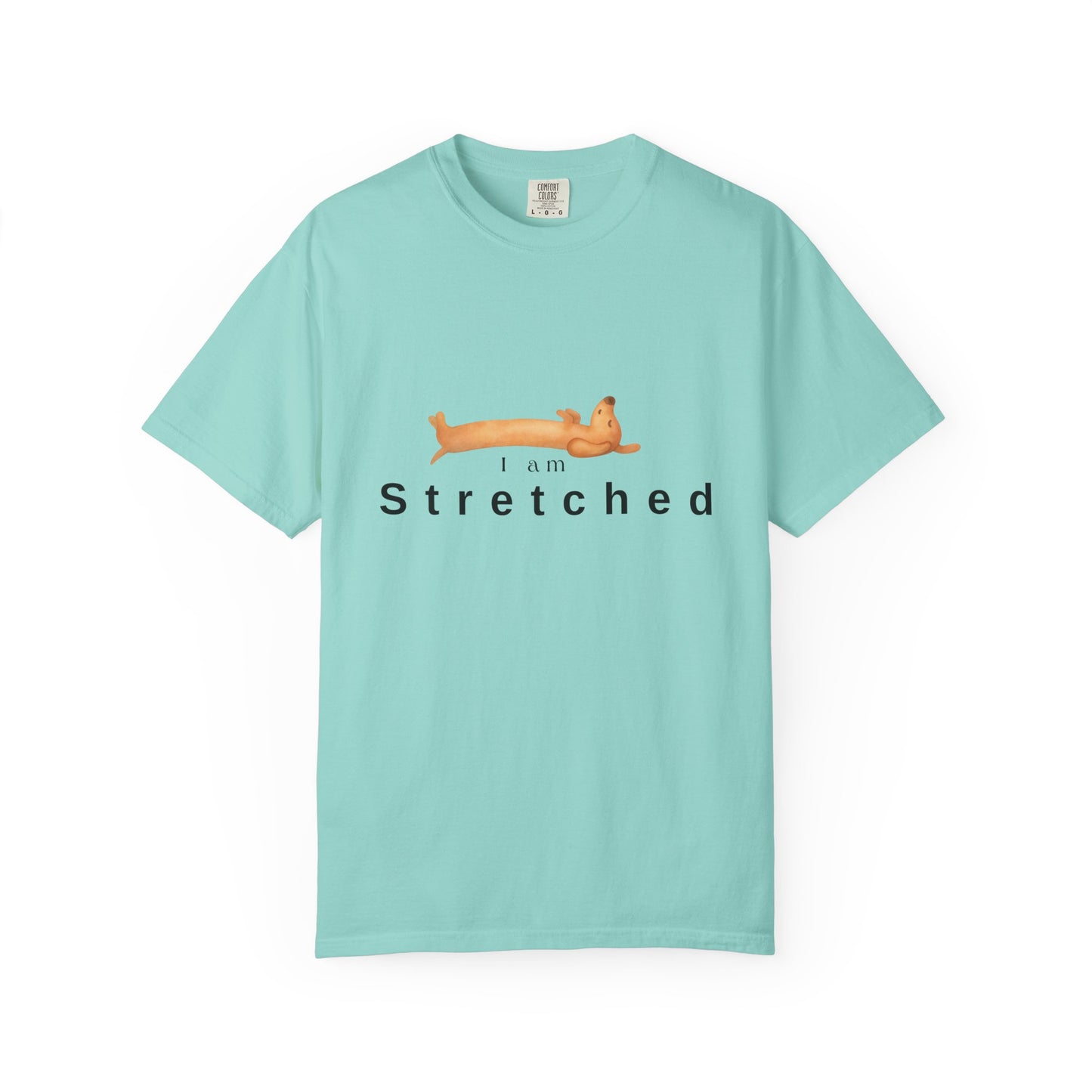 I am STRETCHED (I am STRESS) T-Shirt — Relaxed Mental Health Graphic Tee